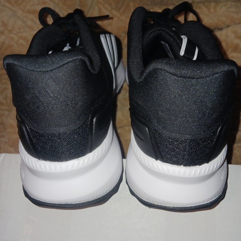 Adidas Black and White Sneakers - Picture 6 of 8